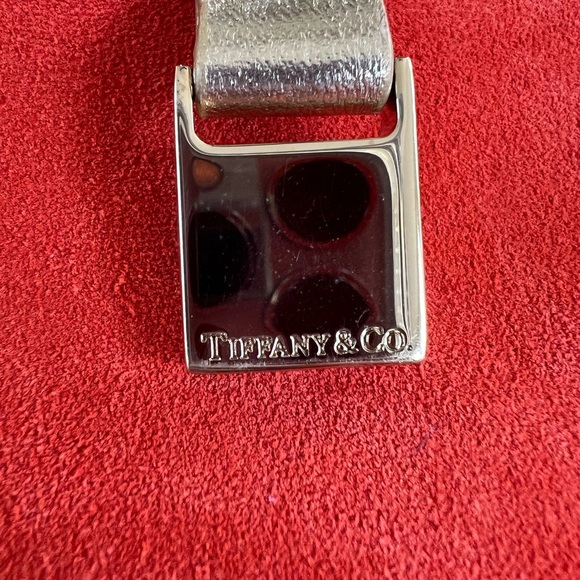 Tiffany reversible leather & suede metallic tote - Picture 8 of 13